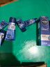 妮维雅（NIVEA）男士精华乳小蓝管秋冬护肤补水保湿乳啫喱面部学生新年礼物送男友 【48H保湿】男士小蓝管精华乳三支 实拍图