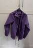 骆驼（CAMEL）防泼水夹克女户外防风连帽风衣外套秋 C25CR2L3024 凝夜紫 L 实拍图