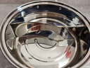 炊大皇 鸳鸯火锅 304不锈钢 32cm锅具易清洗电磁炉燃气煤气灶明火通用 实拍图