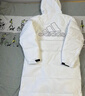 adidas通勤羽绒服 休闲长款鸭绒男女秋冬阿迪达斯官方轻运动   白色   XS 实拍图