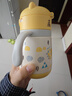 贝因美婴儿保温杯1-3岁宝宝吸管学饮水杯小月龄外出恒温水壶316不锈钢 实拍图