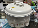 美的（Midea）电火锅 电煮锅蒸锅 火锅专用锅分体式多功能锅电热锅4.5L多功能锅HGE3036 实拍图
