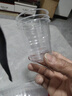 一次性杯子加厚胶杯航空杯商用酒杯塑料杯透明水杯家用食品饮料杯 50只装 实拍图