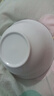 家用陶瓷新雅名苑陶瓷斗笠碗碟套装简约中式防摔餐具创意碗 6英寸 1个 实拍图