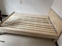 意米之恋橡胶木实木床大板床1.5m*2m床+10cm椰棕床垫包安装 DBA-04 (套装) 实拍图