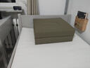 奴风正品高标准纯手工内务定型被子军绿模型被军训标兵被豆腐块棉被 军绿色 可盖可睡纯手工三折叠用品 实拍图