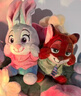 迪士尼（Disney）疯狂动物城朱迪尼克玩偶花束新婚礼物结婚手捧花情侣毛绒玩偶 实拍图