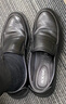 奥康（Aokang）官方春秋季流行商务休闲皮鞋男士舒适百搭一脚蹬鞋子男黑41码 实拍图