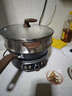 苏泊尔（SUPOR）精铁0氟电炒锅 分体式电煮锅 电火锅 家用多功能蒸煮炒菜一体电热锅4.7L带蒸屉 CJ30RF867随机发货 实拍图