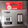 佳能（Canon）PG-48 黑色墨盒(适用E478/E478R/E3480/E418/E4280/E4580) 实拍图