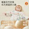 安舒棉婴儿睡袋秋冬新生宝宝加厚防寒防踢被儿童一体式暖姜恒温四季通用 天竹X桑蚕丝X恒温【春秋双层20-26°C】白马王子 S（适合身高55-70cm）0-1岁 实拍图