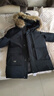 雪中飞90绒羽绒服男士冬季极寒中长款毛领连帽休闲工装外套男185 实拍图