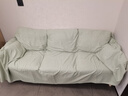 岸茂沙发小户型客厅现代简约布艺可拆洗家用卧室出租房三人网红小沙发 浅灰色【80%顾客选择】 173cm 三人位【海绵款】现货福利 实拍图