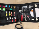 欣沁 针线包家用针线盒套装缝补便捷旅行手工缝补工具全套 28件套黑色 实拍图