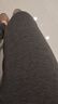 浪莎保暖裤女高腰加绒加厚打底裤厚实护膝贴片羊羔绒特厚抗寒棉裤 实拍图