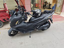 升仕ZONTES 2026新款 升仕150X踏板摩托车国四单缸水冷150cc 磨砂黑 实拍图