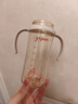 贝亲（Pigeon）自然离乳 PPSU重力球吸管双把手奶瓶 330mL 12月+ AA253 实拍图