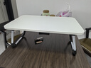 九千谷床上电脑桌懒人电脑桌折叠桌学生宿舍小书桌坐地桌炕桌冰雾白3805 实拍图