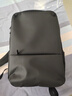 小米（MI）经典商务双肩包简约商务笔记本电脑背包男女学生书包黑色 实拍图