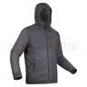 迪卡侬外套男冬加厚风衣防水棉服黑色XXL 5023791 实拍图