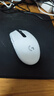 罗技（G）G304 LIGHTSPEED无线鼠标 游戏鼠标 轻质便携 绝地求生FPS鼠标英雄联盟LOL吃鸡 生日礼物 白色 实拍图