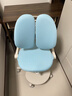 京东京造儿童学习椅学生椅子写字椅 儿童座椅【升级固定气杆定向椅座】蓝 实拍图