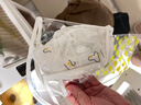 兔兔大文新生婴儿防护帽子防飞沫面罩0-3-6个月小宝宝1岁防风隔离帽春夏季 鸭子加拉链面罩 帽围37-42cm（建议0-3个月） 实拍图