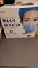 维德（WELLDAY）一次性医用外科口罩透气防沙尘保暖防鼻炎过敏灭菌级蓝色100只 实拍图
