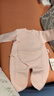 童泰新生婴儿连体衣秋冬季保暖宝宝衣服初生儿纯棉蝴蝶哈衣 粉色 59cm 实拍图