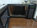 格兰仕（Galanz）家用微波炉烤箱一体机 23升大容量 800瓦速热  智能菜单 杀菌解冻 智能平板式 光波炉Q6(P0) 实拍图