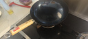 臻三环章丘铁锅炒锅手工锻打铁锅无涂层不易粘锅炒菜锅厨房好物一环轻音 古法烤蓝（适合2-4人） 32cm 实拍图