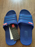 回力拖鞋男女款防滑凉拖居家浴室户外穿沙滩厚底耐磨HL3523-1兰色41码 实拍图