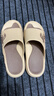回力运动拖鞋男浴室内户外不易滑厚底凉拖鞋HL39391棕色43-44码 实拍图