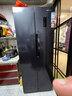 上菱447升对开门冰箱双开门 宽70厘米一级能效变频风冷家用电冰箱以旧换新BSE447PWL 实拍图