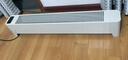 美的（Midea）【APP智能】石墨烯家用踢脚线取暖器 遥控电热电暖器 浴室速热电暖气 节能暖风机全屋升温HDS22LYR 实拍图