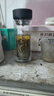 富光男女士双层玻璃杯 高硼硅玻璃304茶隔水杯子 带茶隔泡茶杯500ml 实拍图