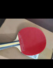 红双喜DHS三星横拍双面反胶乒乓球拍3星单拍兵兵拍H3002*1 实拍图