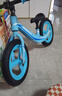 飞鸽儿童平衡车2-6岁儿童滑步车宝宝平衡车儿童车带脚踏儿童滑行车 14寸 骑士蓝 |镁合金车架+充气轮 实拍图
