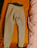 浪莎26年秋冬新品羊毛保暖裤男加绒蚕丝护膝高腰大码打底特厚抗寒棉裤 实拍图