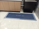 星晚家用厨房地垫防滑防油吸水长条垫子耐脏蹭灰防水脚垫免洗可擦定制 高级灰 60*160cm 实拍图