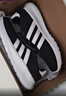 阿迪达斯（adidas）男鞋跑步鞋运动鞋轻便减震防滑休闲鞋 黑/白 41 实拍图
