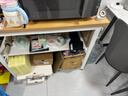 立太厨房置物架落地多功能切菜桌子工作台多层微波炉锅具收纳架窄边柜 多人选购-三层长100宽40高80 【加厚30mm台面】台面可剁骨 实拍图