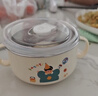 COOKSS宝宝吃饭专用碗辅食碗1-3岁以上儿童碗316不锈钢食品级防摔吸盘碗 实拍图