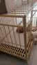 铂呐苓狗笼子大型中型犬室内围栏带厕所一体猫窝金毛边牧宠物狗屋 【六面管加粗15mm】110*72*95cm 实拍图