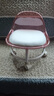 亚克力小凳子静音带万向轮儿童学步凳网红小椅子滑轮矮凳浴室凳 颜色随机【活动款】 实拍图