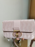 CHARINE&KATH 小&ck女包蜜桃粉法式腋下包包女小众百搭高级感链条斜挎单肩包女 粉色 专柜礼盒装 实拍图