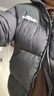 鸭鸭【高充绒203g】羽绒服男短款加厚冬季新款极寒保暖面包服撞色外套 黑色 2XL (185) 实拍图