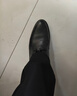 卡帝乐鳄鱼（CARTELO）软牛皮男士皮鞋商务正装鞋男内增高男鞋加绒皮鞋男9585 黑色 42 实拍图