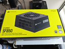 美商海盗船SF850 850W电源 SFX尺寸 白金认证 全模组 ATX 3.1/PCIe 5.1 全日系电容 低噪音 实拍图