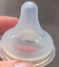 贝亲（Pigeon）自然实感第3代启衔奶嘴 宽口径奶嘴 SS号-1只装 0个月以上 BA129 实拍图